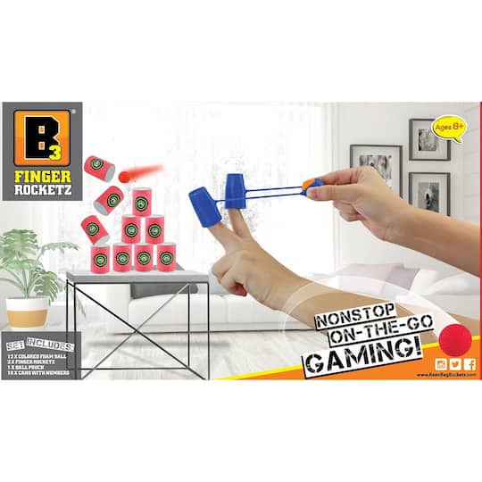 Finger Rocketz Launching Competition Game